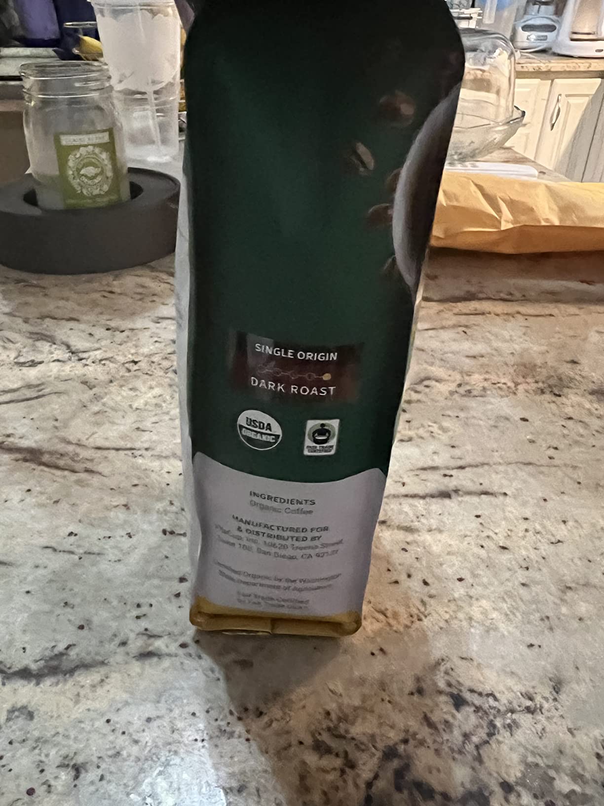 VitaCup Perfect Low Acid Coffee Beans, USDA Organic & Fair Trade, Mycotoxin Free, Dark Roast Guatemala Single Origin, Clean & Pure, Low Acidity, Whole Bean Coffee, 11 ounces customer photo 2