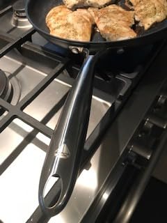 Blue Diamond Cookware Hard Anodized Ceramic Nonstick, 10 Piece Cookware Pots and Pans Set, Non-Toxic PFAS-Free, Dishwasher and Oven Safe, Durable, Even Heating, Metal Utensil Safe, Gray customer photo 1