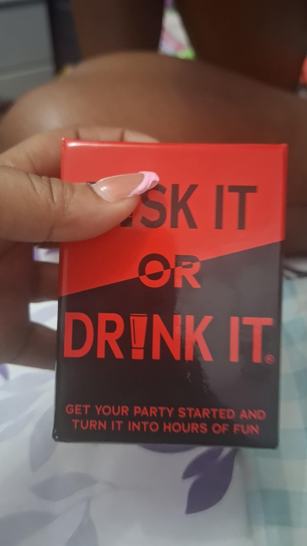 Fun Drinking Game for Adults: 150 Hilarious Dares & Risky Questions | Adult Party Games for Block Party, Pregame, College, Girls Night, Bachelorette customer photo 2