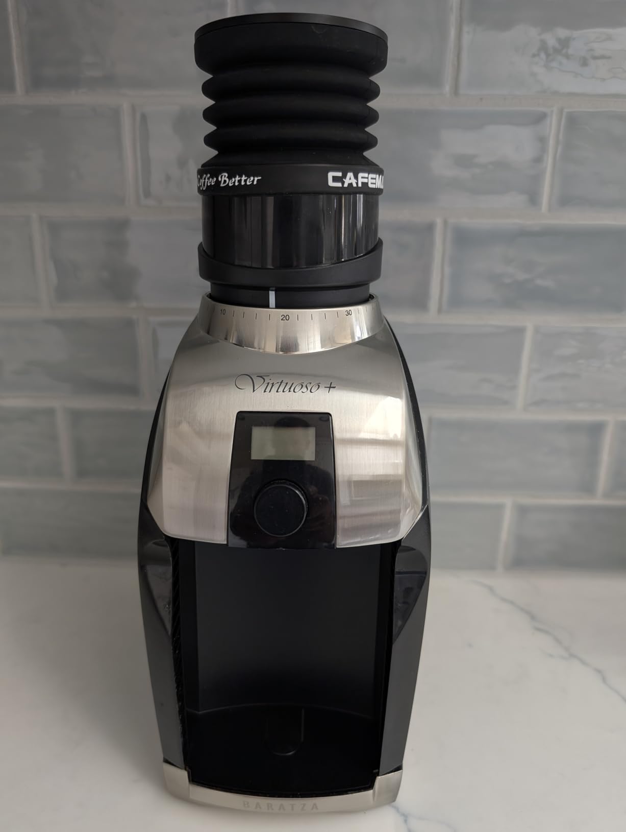 CAFEMASY Single Dose Hopper with Silicone Bellow and Aluminum Lid Coffee Grinder Cleaning Accessories Tools customer photo 2