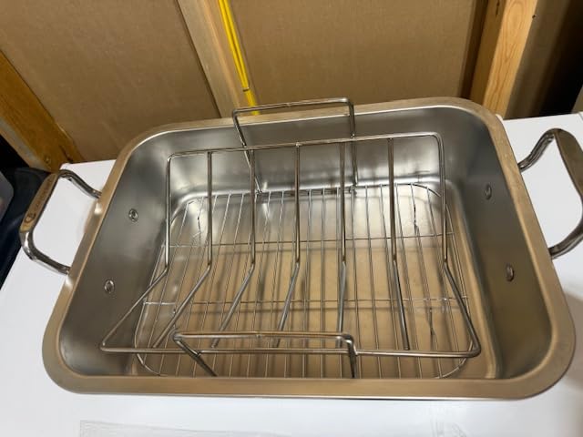 JY COOKMENT Granite Roaster Pan, 18