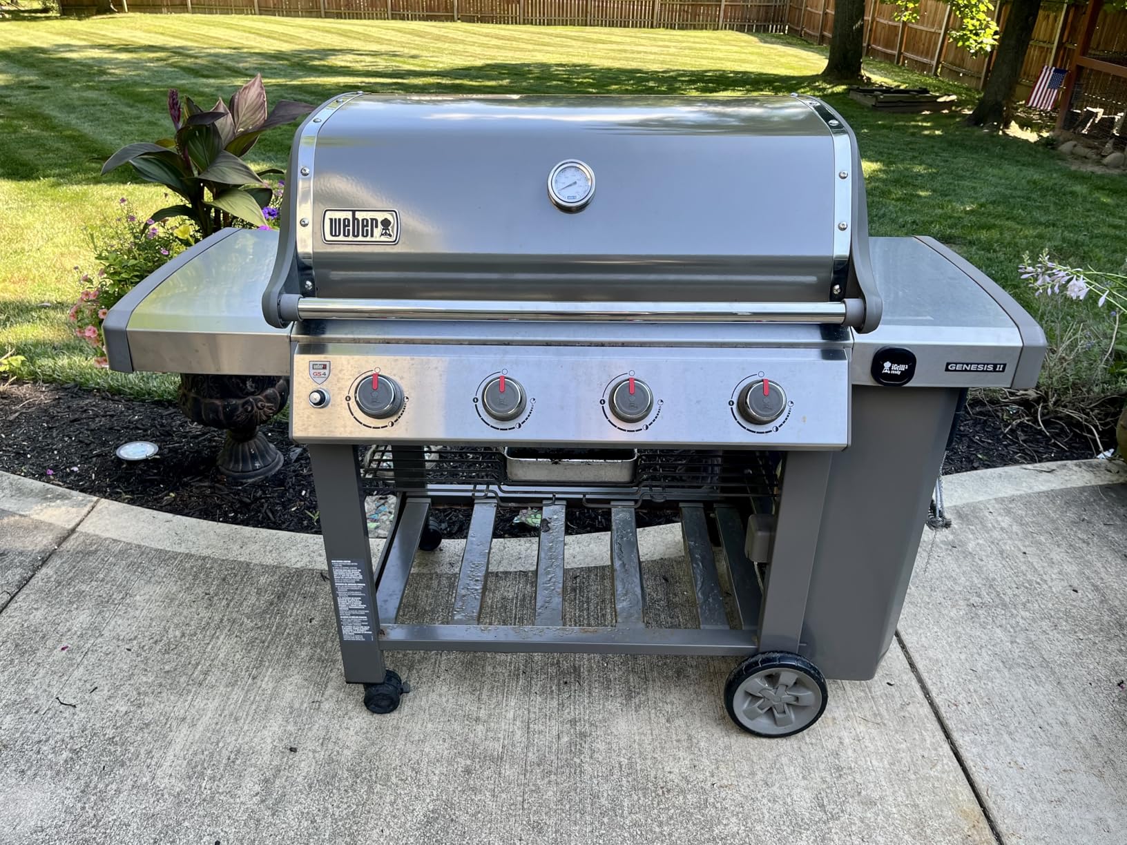 QuliMetal Stainless Steel Grill Warming Rack for Weber Genesis II 300 Series Gas Grills customer photo 1