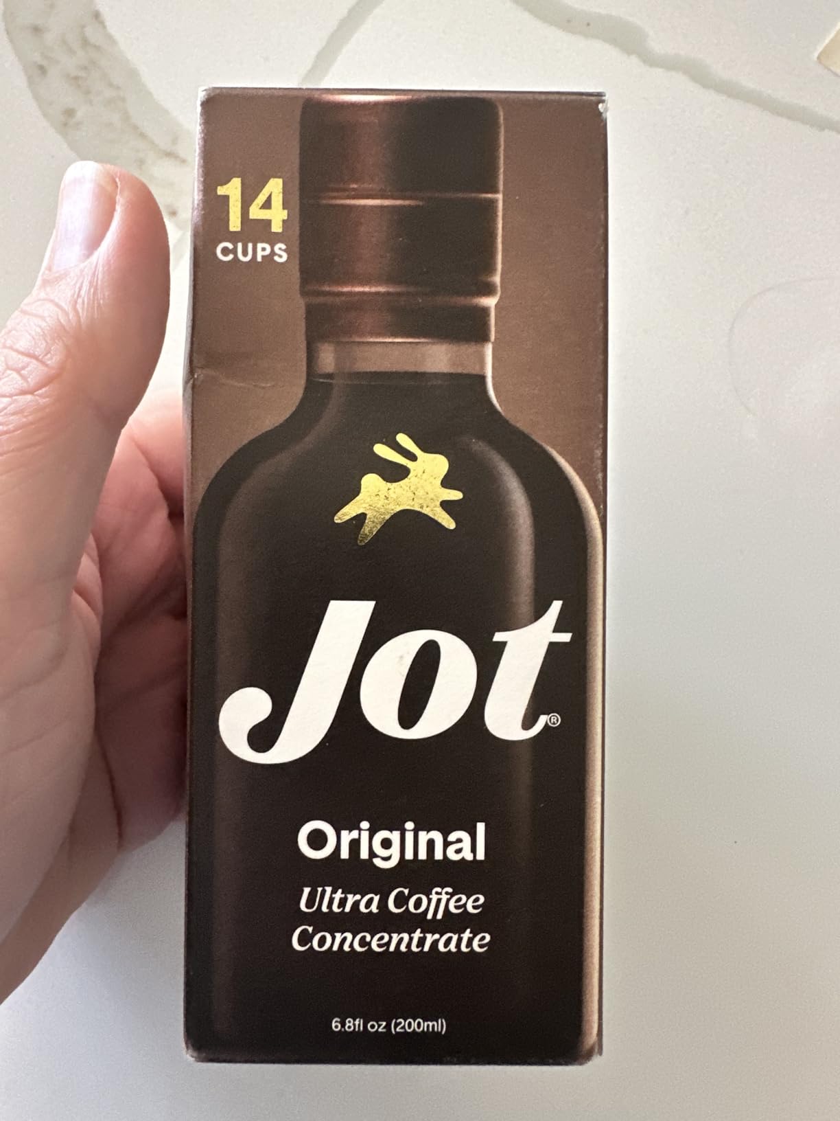 Jot Coffee Concentrate (Original) High Caffeine Cold Brew Coffee Concentrate Liquid for Iced Coffees, Instant Espresso, Hot or Cold Instant Coffees customer photo 2