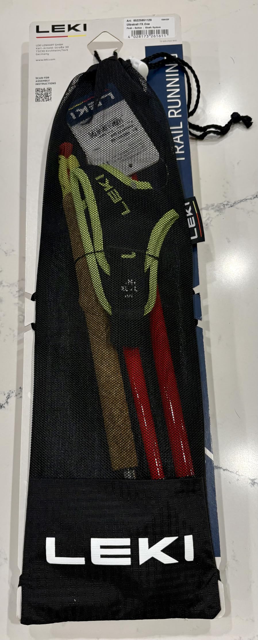Leki Ultratrail FX.One Trekking Poles - Carbon Foldable Ultralight Poles for Hiking & Trail Running customer photo 2