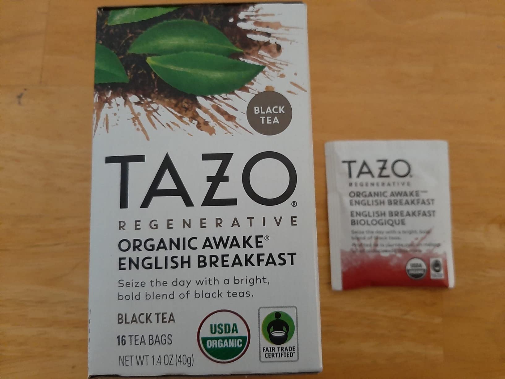TAZO Organic Awake English Breakfast Black Tea, 16 Total Bags customer photo 2