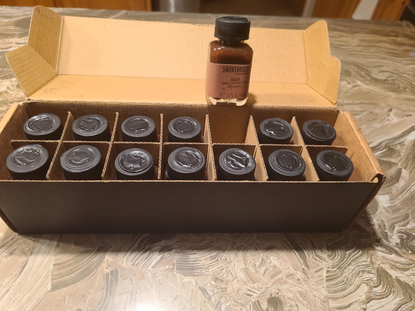 Smokehouse by Thoughtfully, Gourmet BBQ Sauce Sampler Variety Pack in Glass Bottles (Pack of 14) customer photo 1