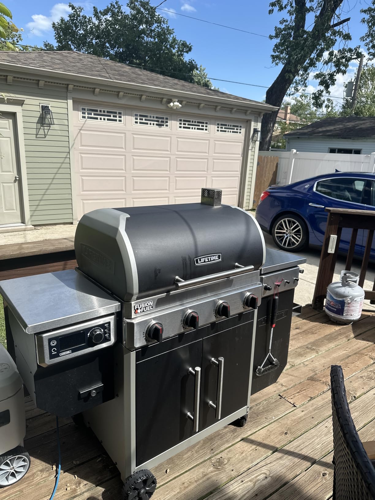 Lifetime Gas Grill and Wood Pellet Smoker Combo customer photo 1