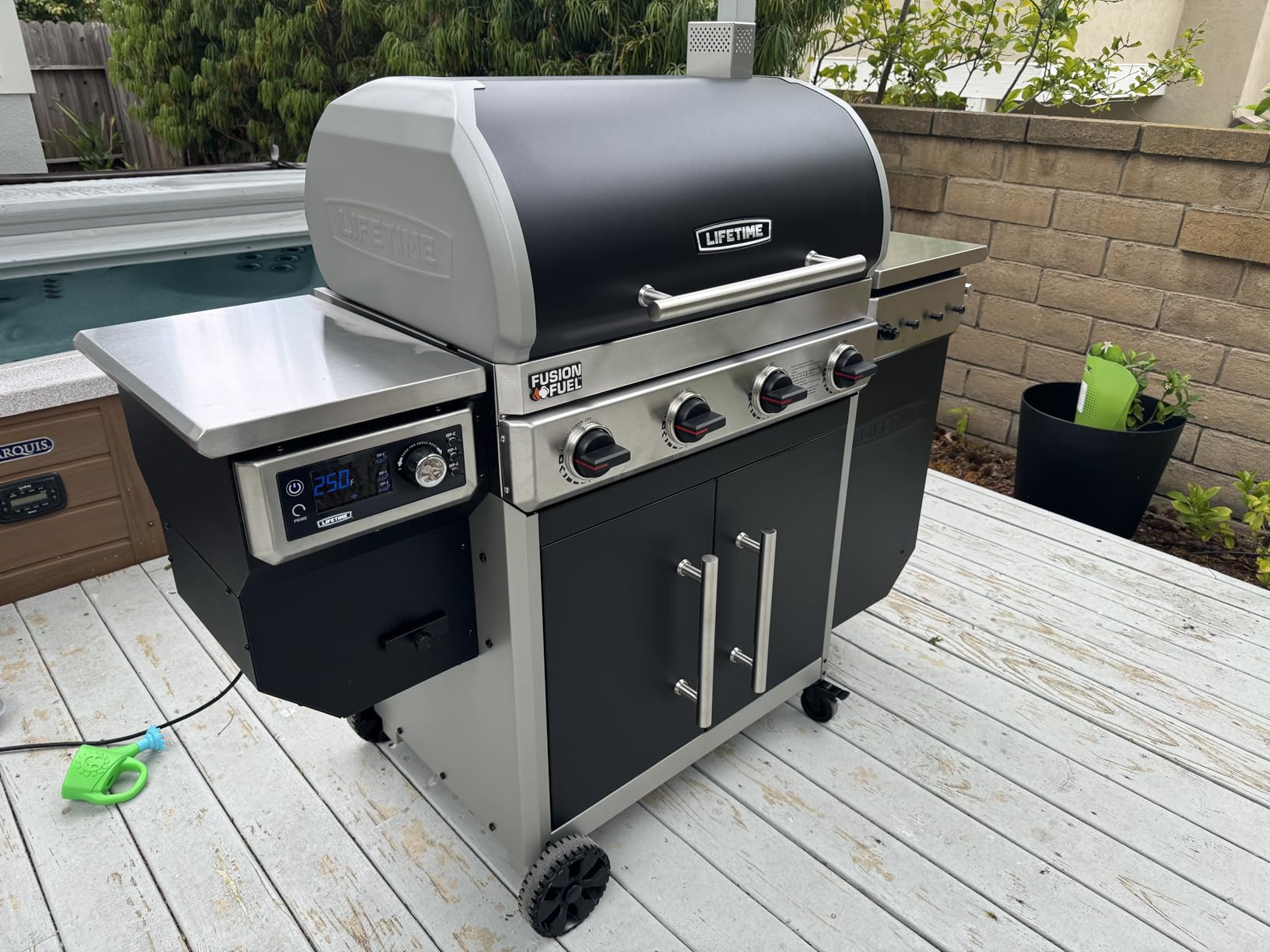 Lifetime Gas Grill and Wood Pellet Smoker Combo customer photo 2