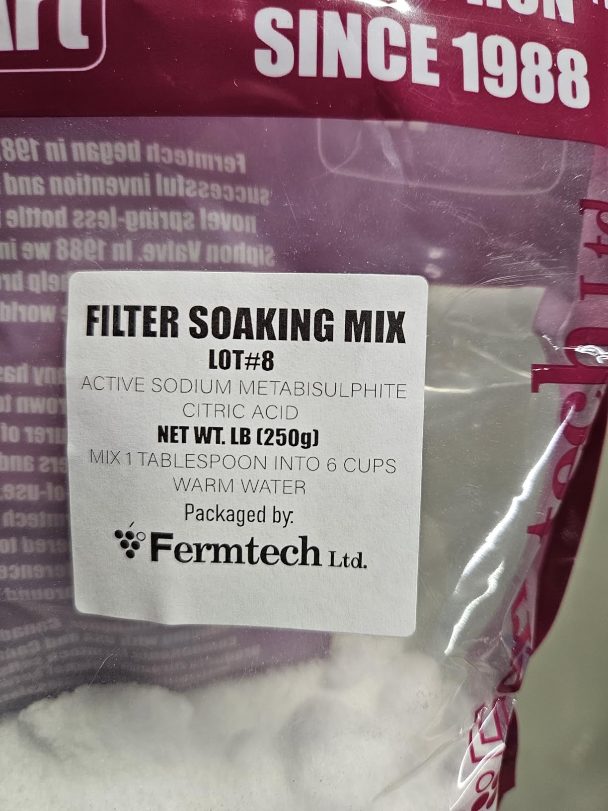 Fermtech Mini 2 Home Pro 10 Inch Cartridge Single Liquid Filter System, Stainless Steel Wine Beer Mead Kombucha Filter Machine customer photo 2