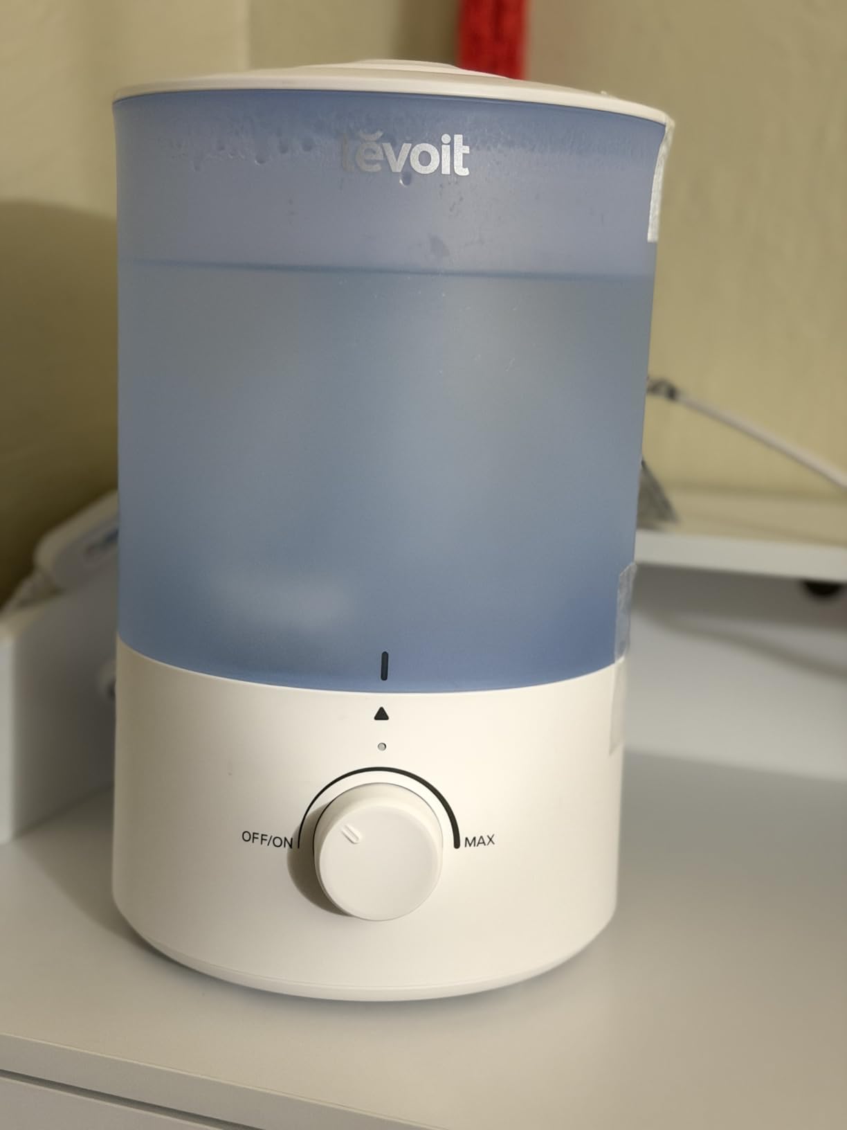 LEVOIT - Humidifiers for Bedroom - Quiet (3L Water Tank) - Cool Mist/Top Fill/Essential Oil Diffuser/25Watt - Home/Large Room - 360° Nozzle - Rapid Ultrasonic Humidification for Baby Nursery/Plant customer photo 1