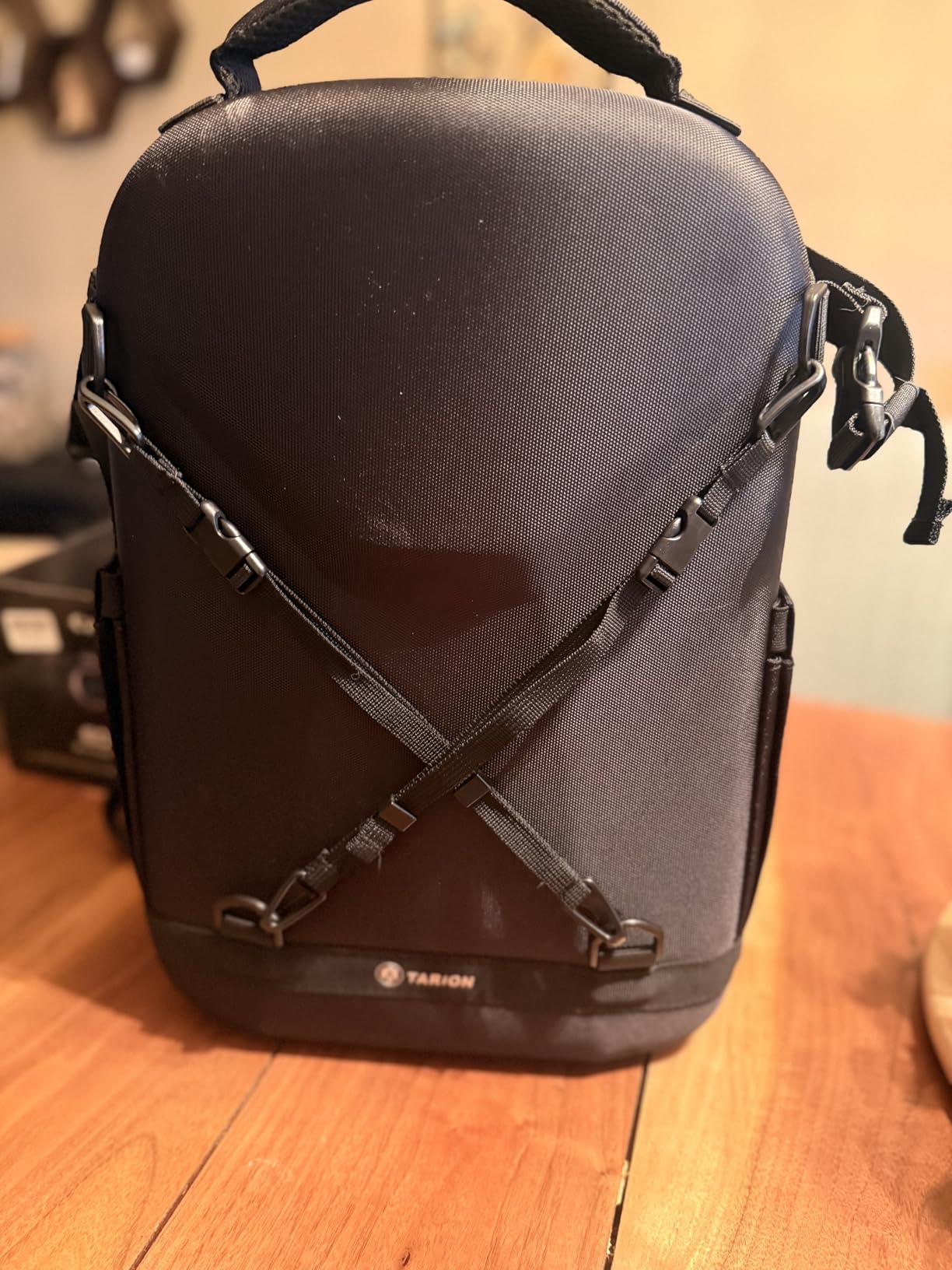TARION Hardshell Camera Backpack Bag - 3-side Hard Case Professional Camera Bag with 14.5