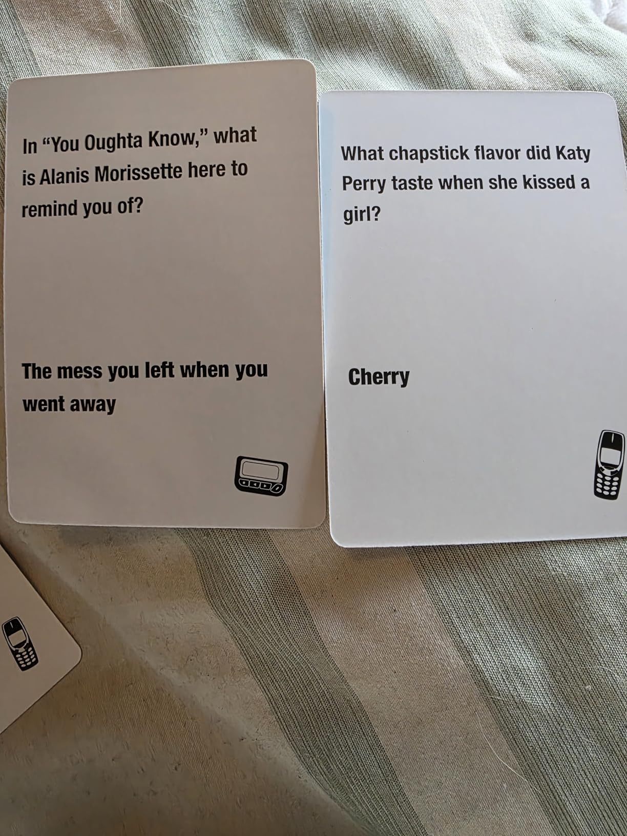 Lyrically Correct '90s & 2000s Music Trivia Card Game - Hip Hop and R&B Edition - Finish The Lyrics Challenge, Fun for Adults customer photo 2