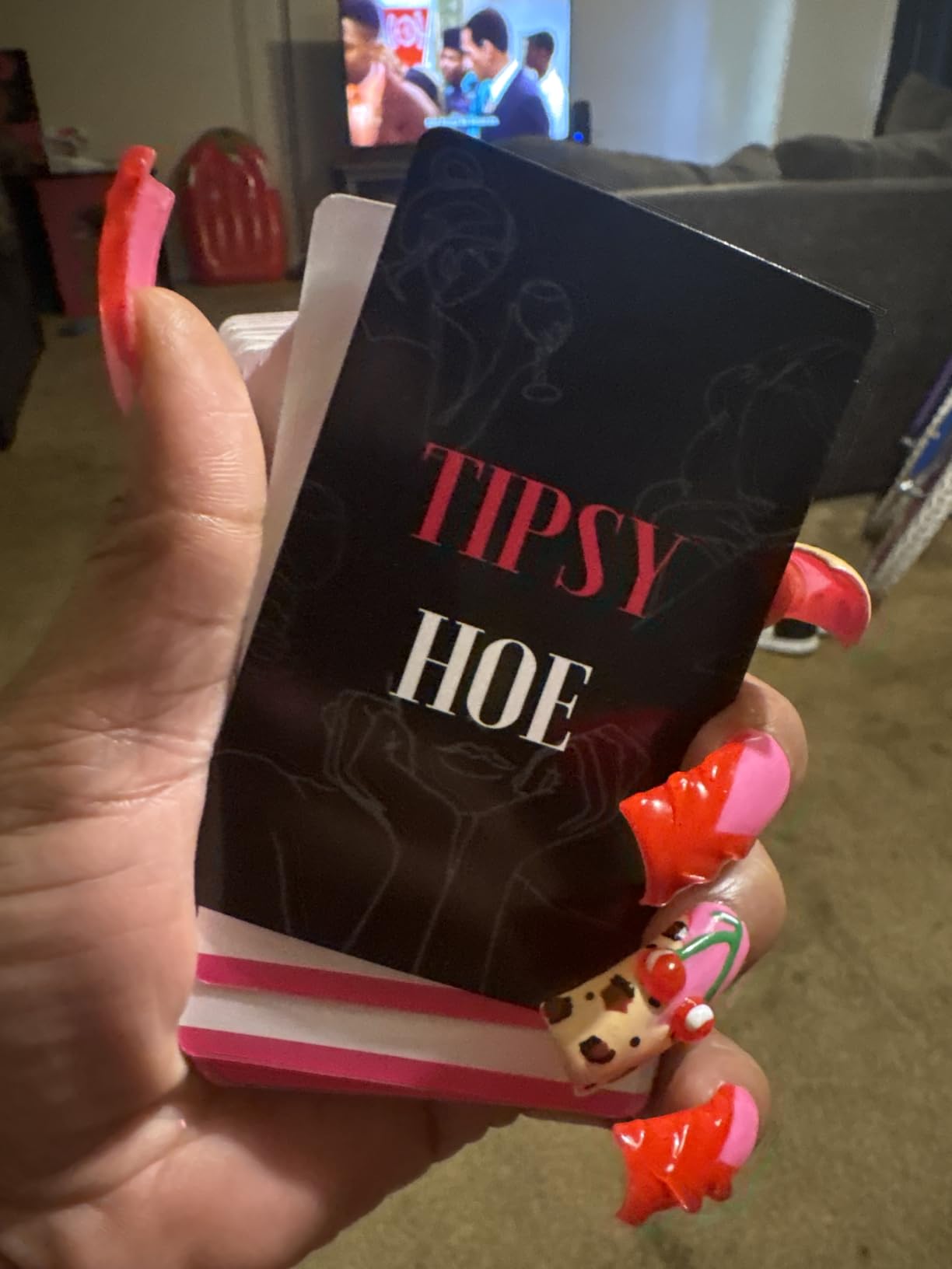 Tipsyhoe: a Girls Night Game - Bachelorette Night Game - Bachelorette Party Game - Drinking Games - Party Game - a Drinking Card Game customer photo 2