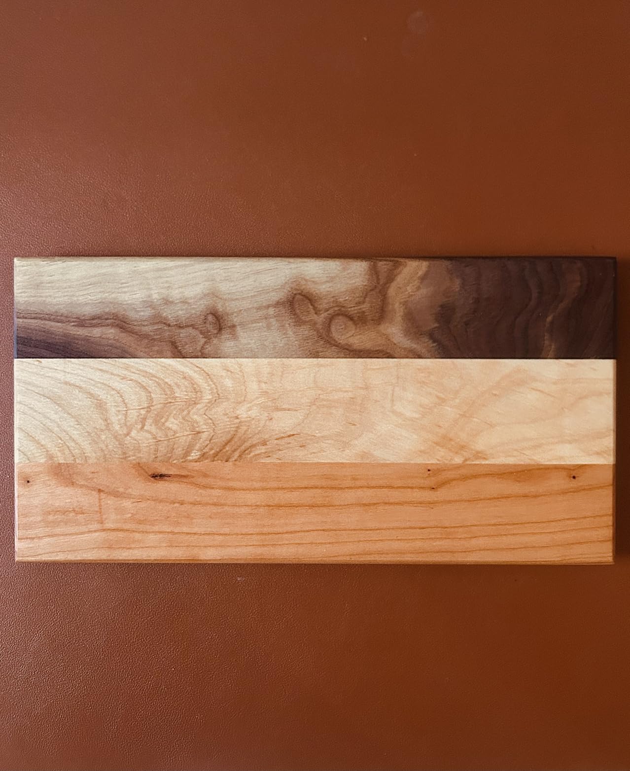 Barrington Hardwoods Domestic Variety Pack 5 Walnut, 5 Maple and 5 Cherry Boards - 3/4