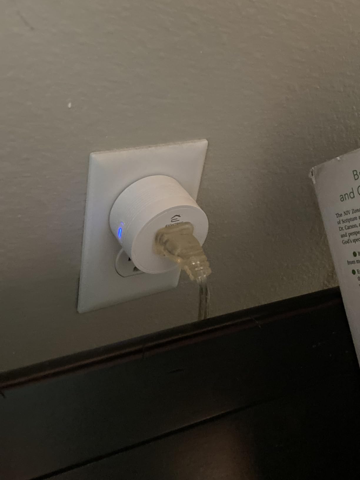 EIGHTREE 15A Smart Plug, Wi-Fi & Bluetooth Smart Outlet for High-Power Home Appliances, Works with Alexa & Google Home, Easy Setup, Timer & Remote Control, FCC & ETL Certified, 2.4GHz Wi-Fi Only customer photo 2