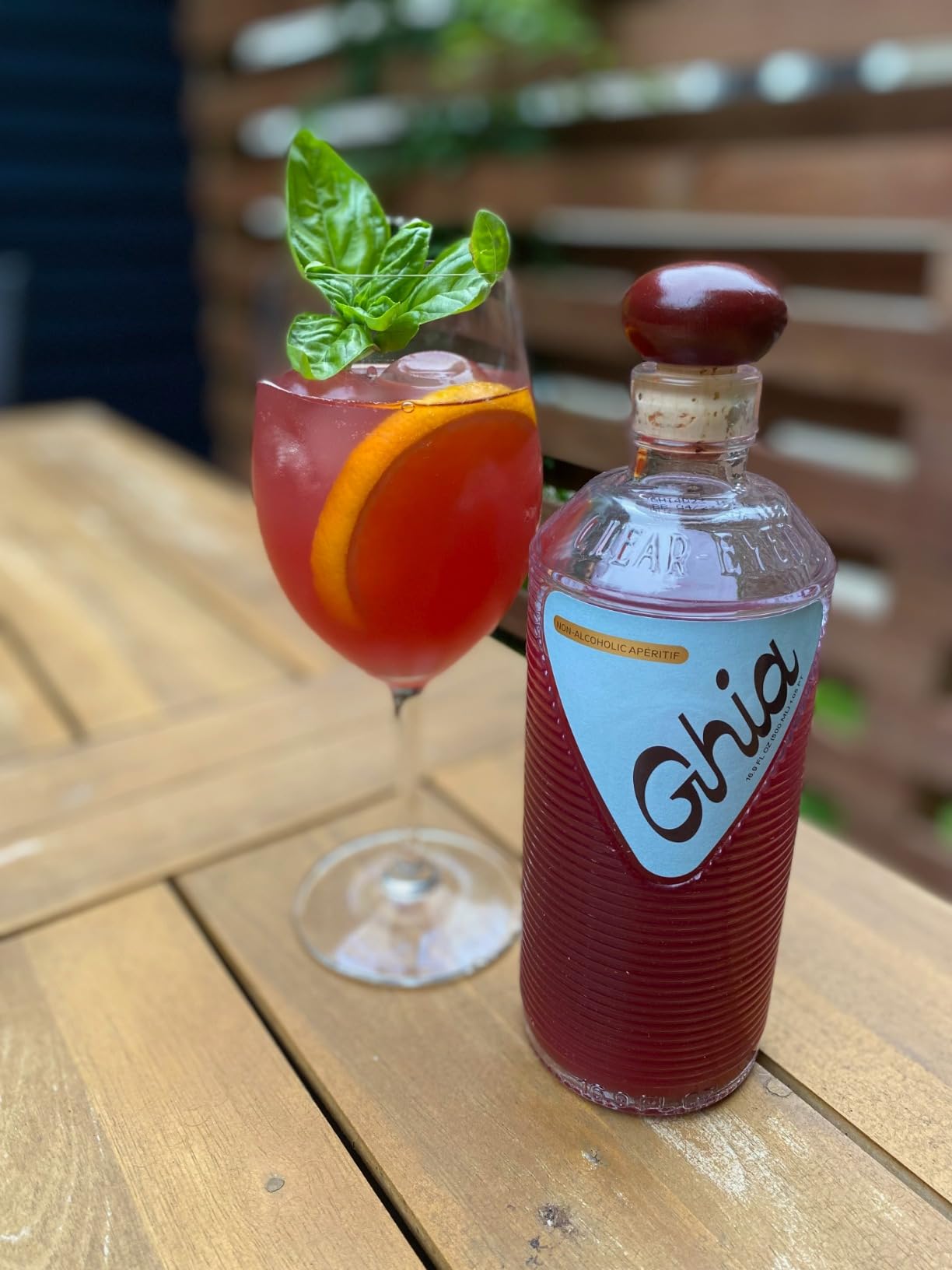 Ghia Non-Alcoholic Apéritif - 500ml | Botanical Mediterranean-Inspired Spirit Cocktail Mixer with Notes of Citrus, Rosemary & Bitter Herbs customer photo 1