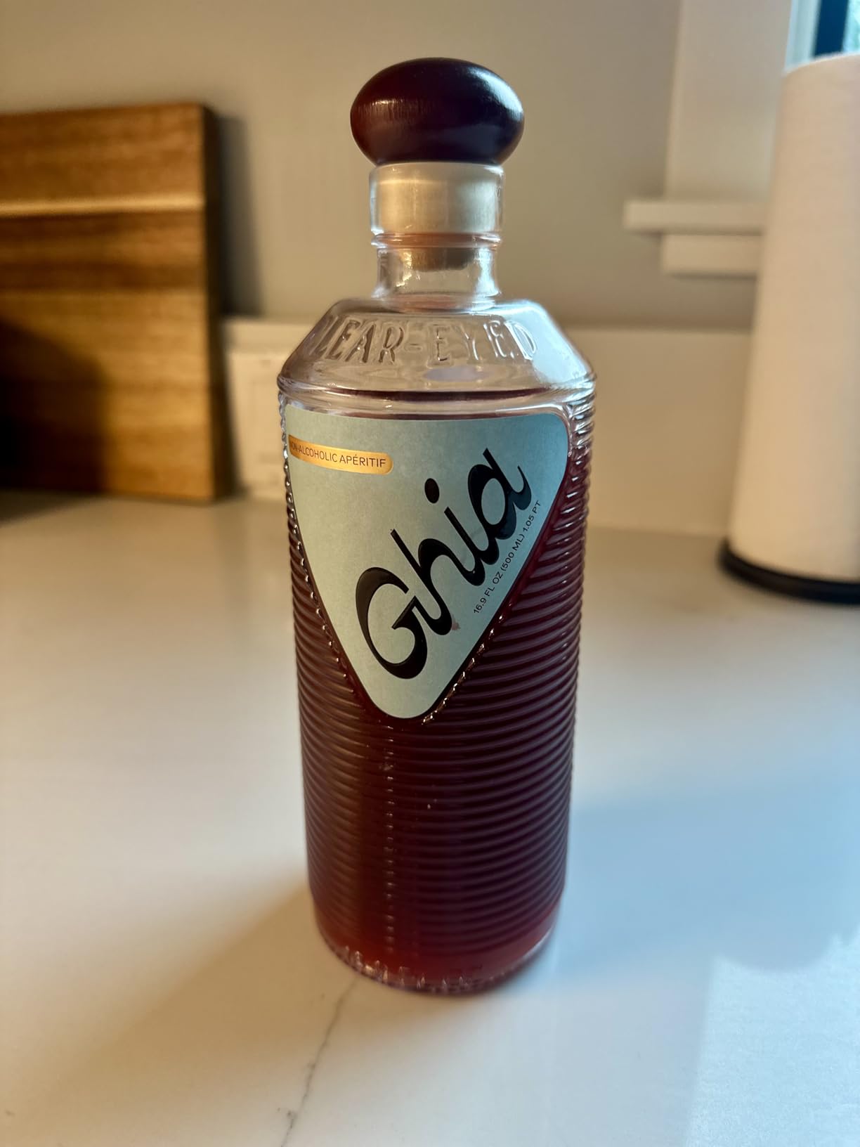 Ghia Non-Alcoholic Apéritif - 500ml | Botanical Mediterranean-Inspired Spirit Cocktail Mixer with Notes of Citrus, Rosemary & Bitter Herbs customer photo 2