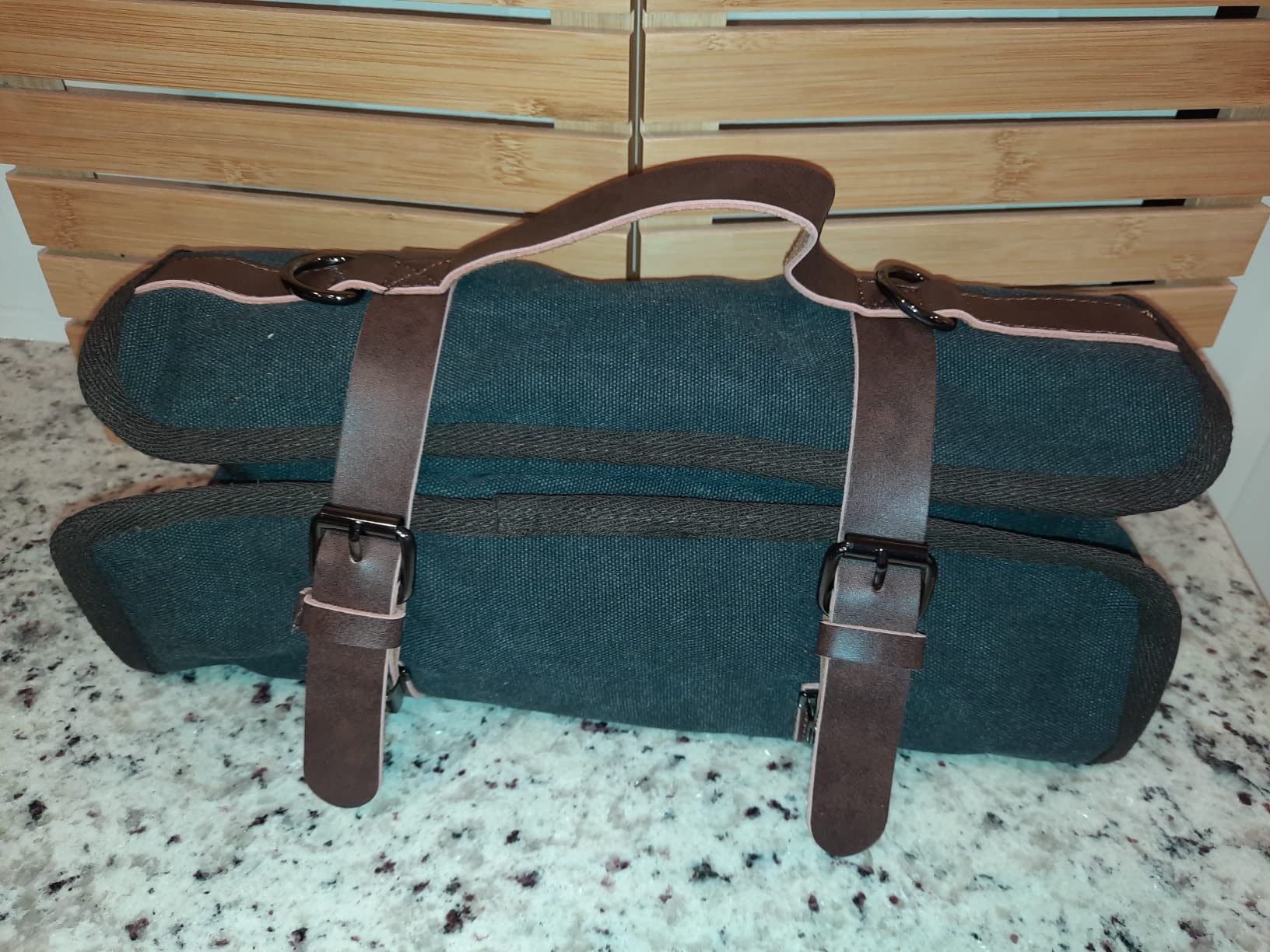 13-Pieces Portable Bartender Bag Travel Bartender Bag Canvas Bar Kit Bag for Carrying Bar Tools customer photo 2