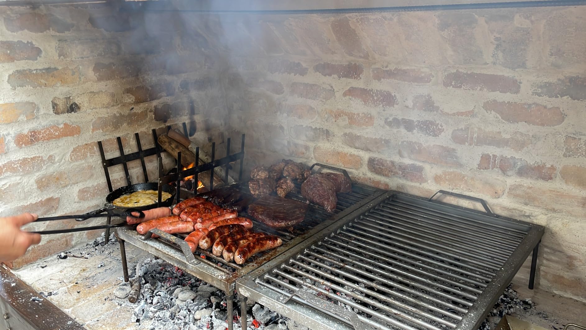 Argentine Grill - Argentinian Grills - Santa Maria Grill - Argentinian Parrilla Set with all Tools Included - BBQ Parrillas Asado customer photo 2