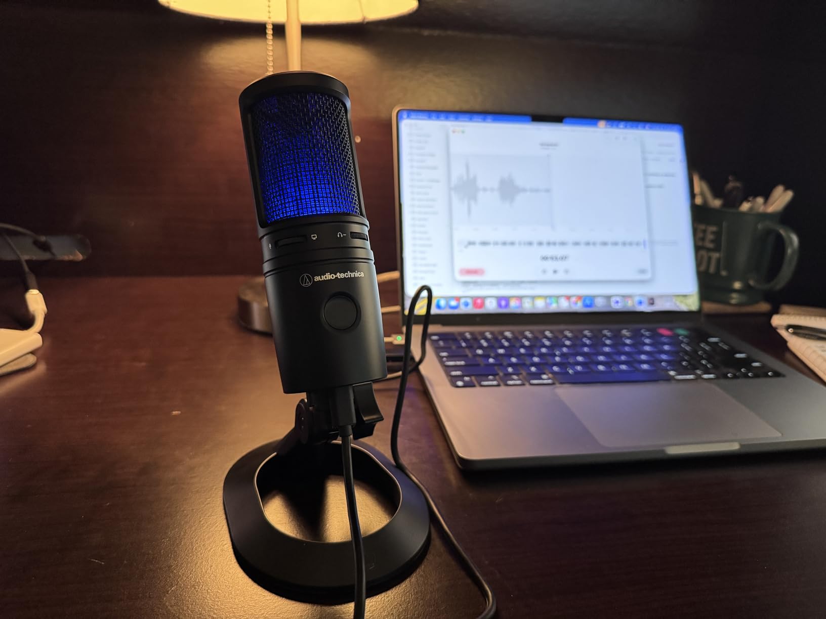 Audio-Technica AT2020USB-X Cardioid Condenser USB Microphone customer photo 1