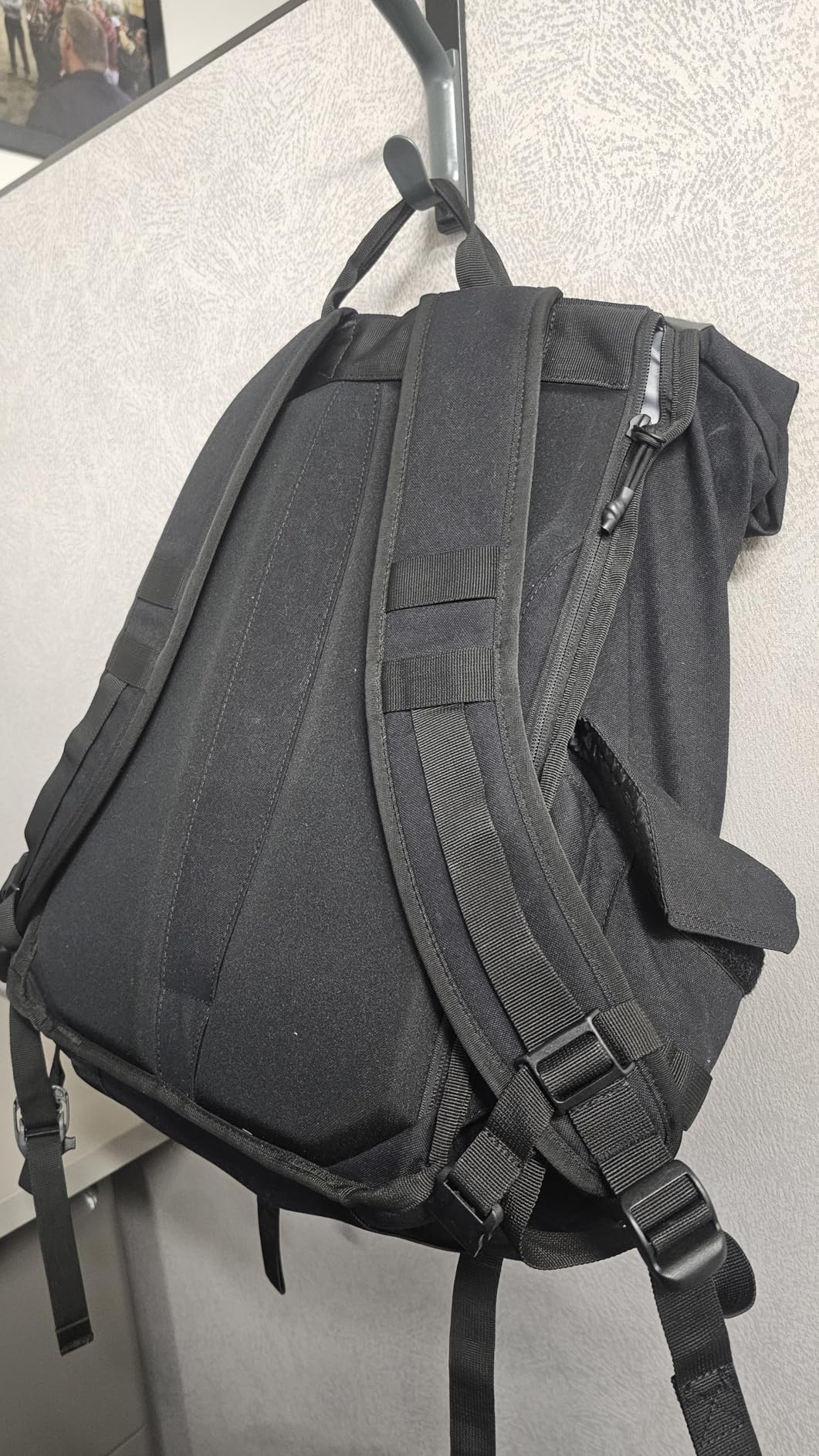 Carhartt 40L Nylon Roll Top Backpack, Heavy-Duty Water-Resistant Material W/ 17