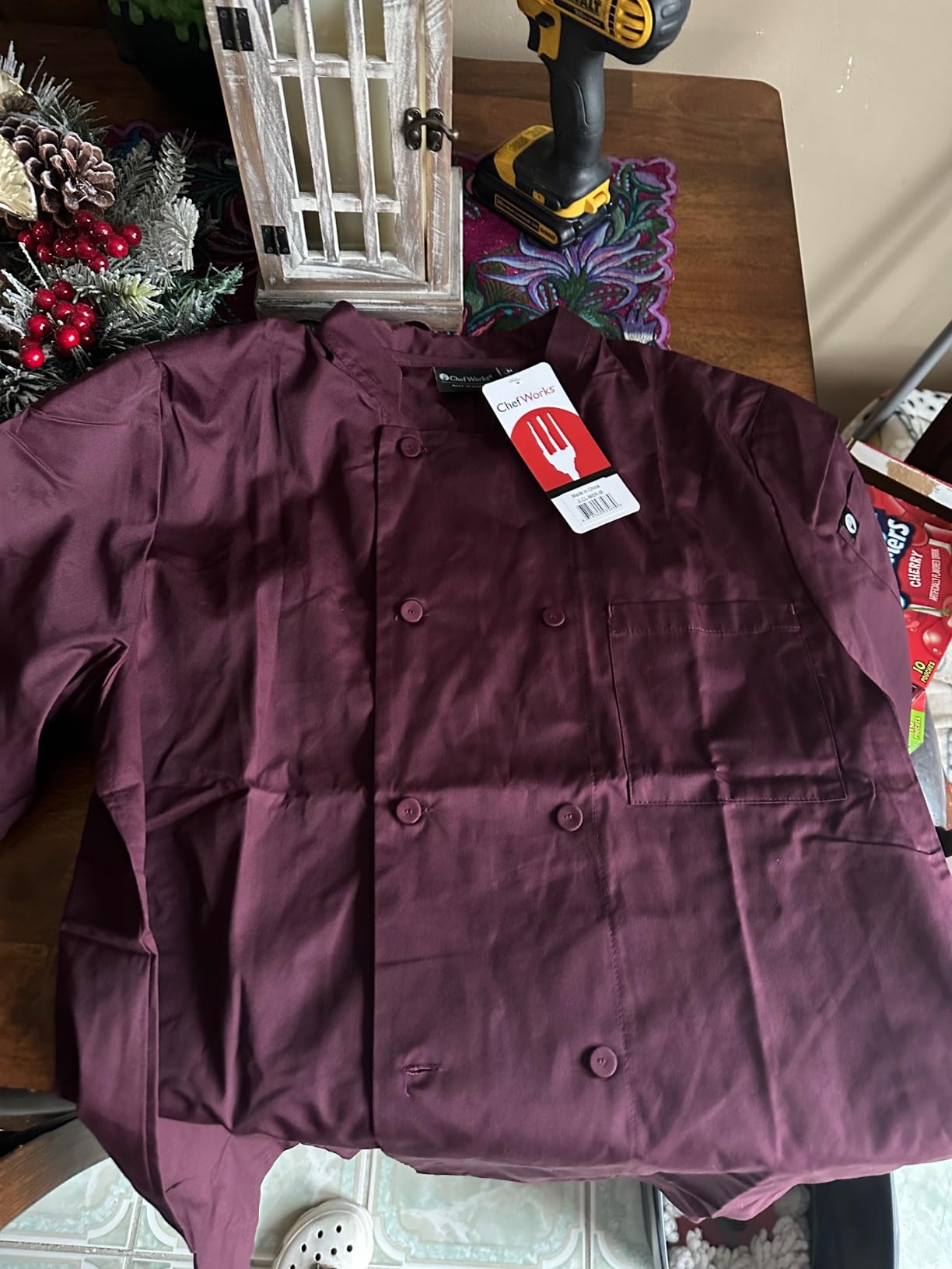 Chef Works Men's Morocco Chef Coat customer photo 1