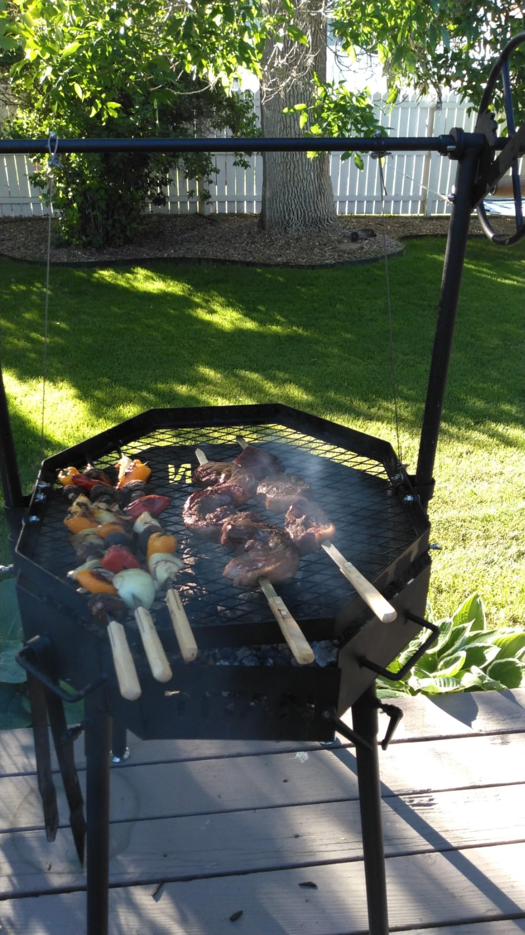 FOGO Premium Hardwood Lump Charcoal, Natural, Medium Sized Lump Charcoal for Grilling and Smoking, Restaurant Quality, 17.6 Pound Bag, 2-Pack customer photo 2