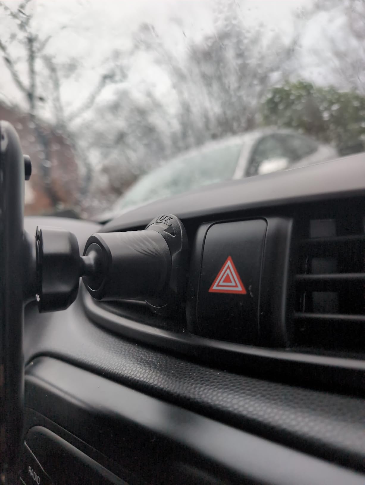 Lamicall 2026 Wider Clamp & Metal Hook Car Phone Holder Vent Thick Cases Friendly Phone Holders for Your Car Mount Gifts Automobile Hands Free Accessories for Women Men for iPhone 16 15 14 13 Pro Max customer photo 2