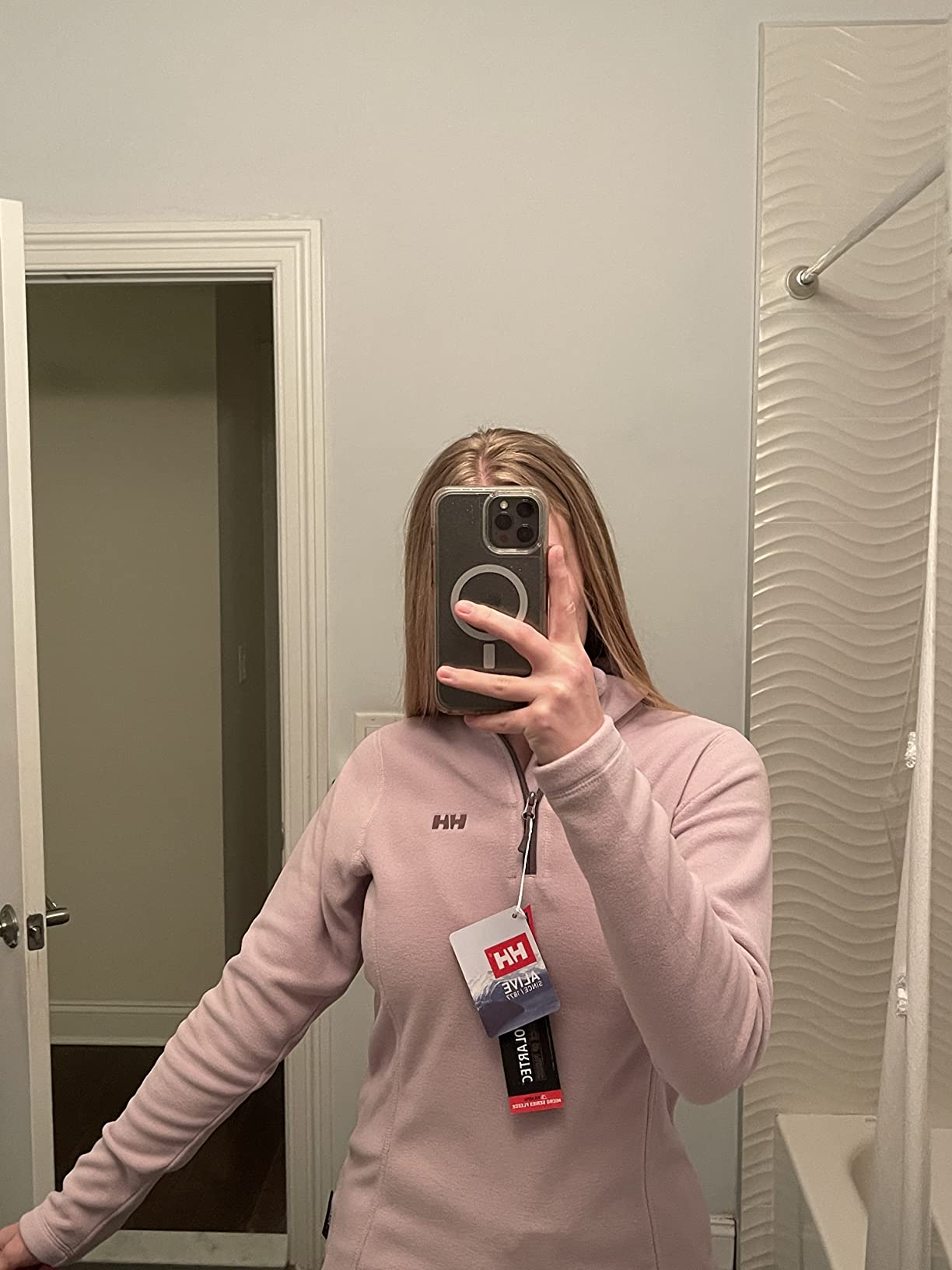 Helly-Hansen 50845 Women's Daybreaker 1/2 Zip Fleece Pullover Jacket customer photo 2