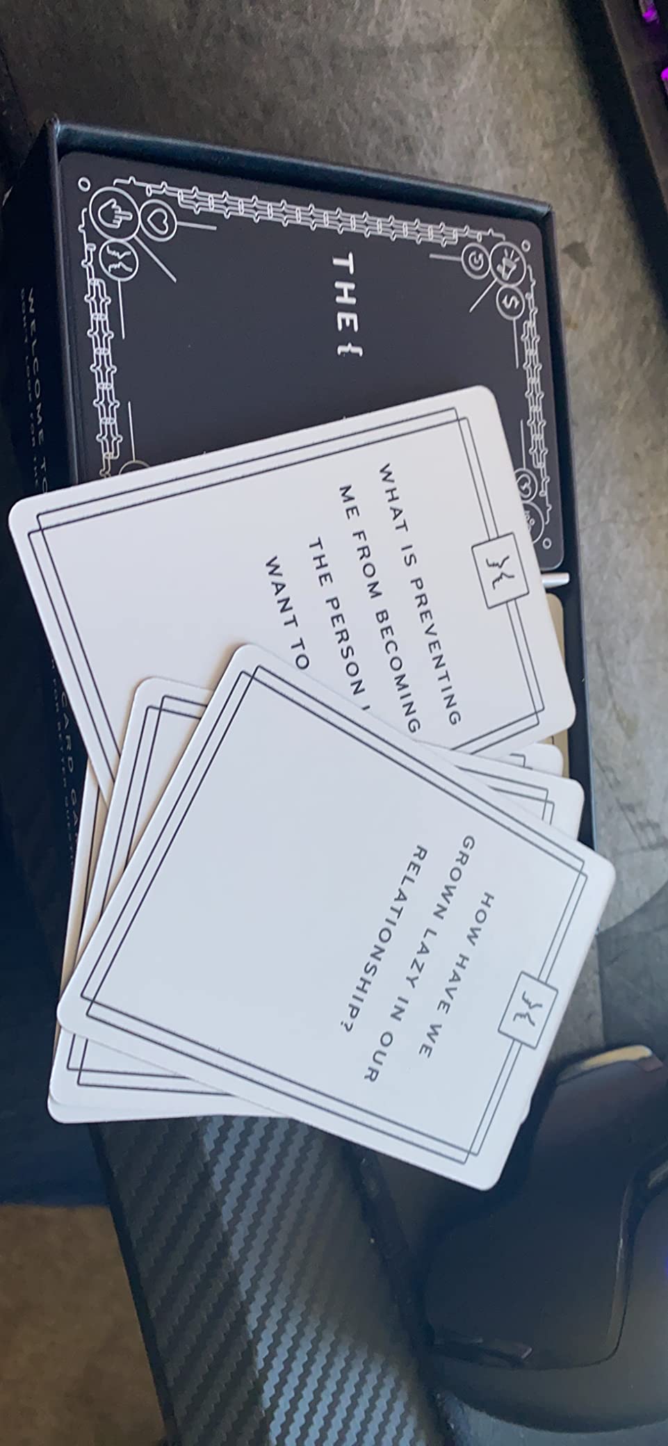 {THE AND} Couples Edition - 199 Meaningful Conversation Cards for Couples - Questions to Deepen Connection & Build Relationships - Date Night Card Game for Adults By The Skin Deep customer photo 2