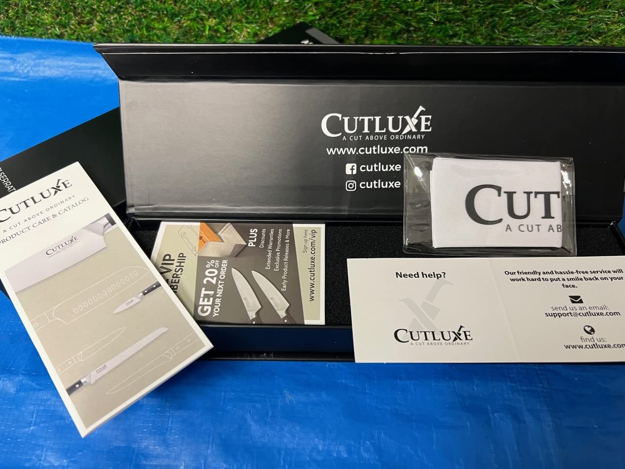 Cutluxe Serrated Kitchen Utility Knife - 5