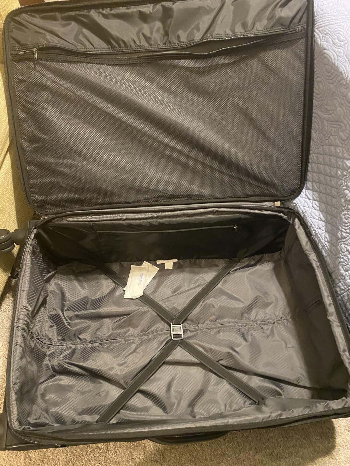 4 KIX 2.0 Expandable Softside Luggage with Spinner Wheels, 20 SPINNER, CLASSIC BLUE customer photo 2