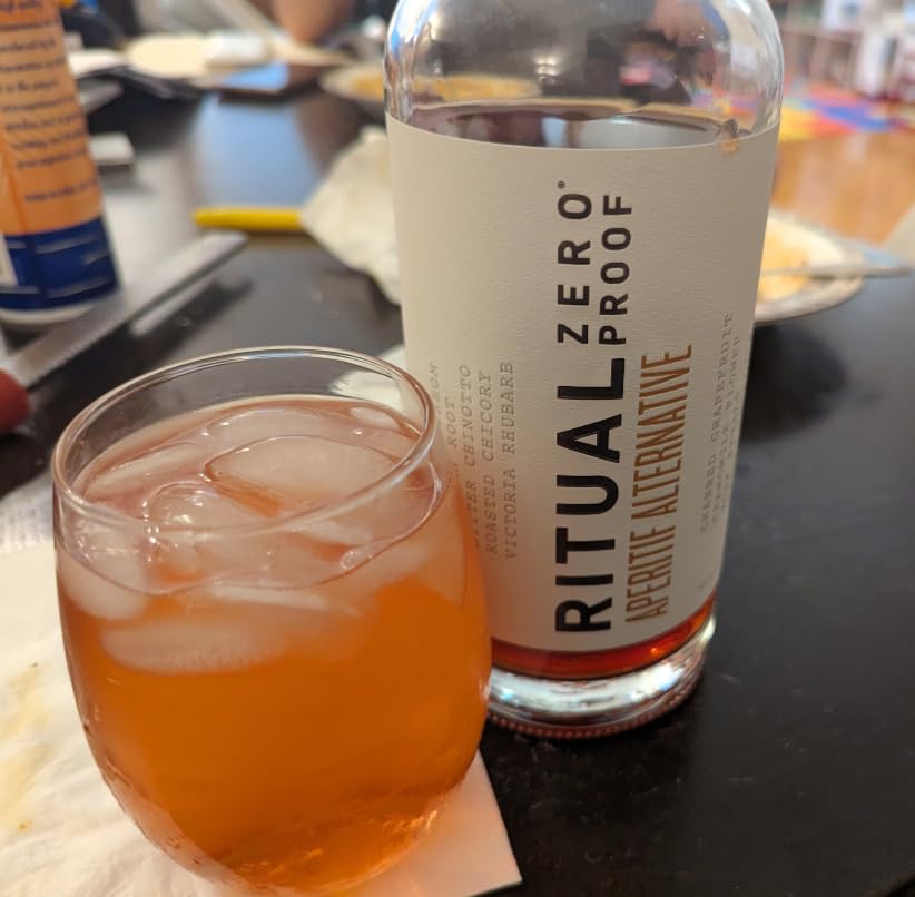 RITUAL ZERO PROOF Aperitif Alternative | Award-Winning Non-Alcoholic Aperitivo & Vermouth Spirit | 25.4 Fl Oz (750ml) customer photo 1
