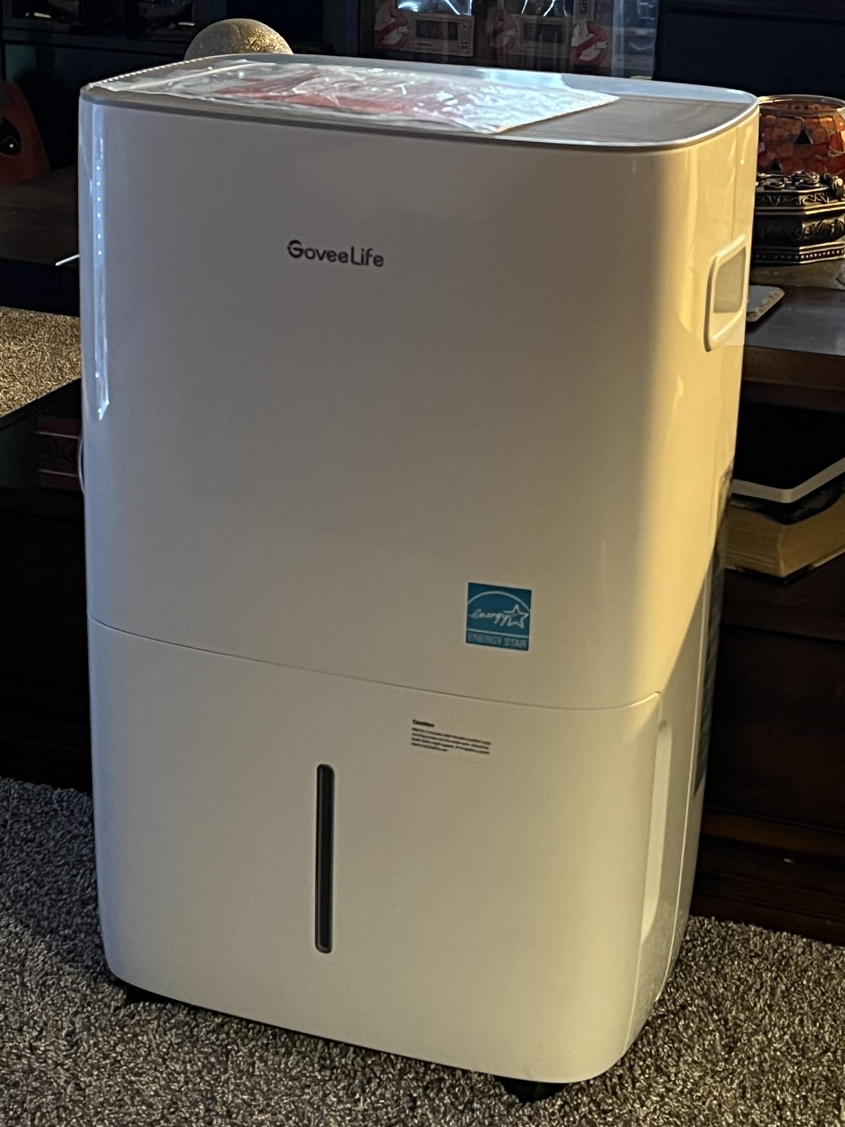GoveeLife Dehumidifier for Home 4,500 Sq.Ft, 50 to 137 Pint Smart Auto Humidity Control, Drain Hose, 2.0Gal Bucket, Compressor Dehumidifiers for Basement with Auto Shut Off, Bathroom, Garage, w/WiFi customer photo 2