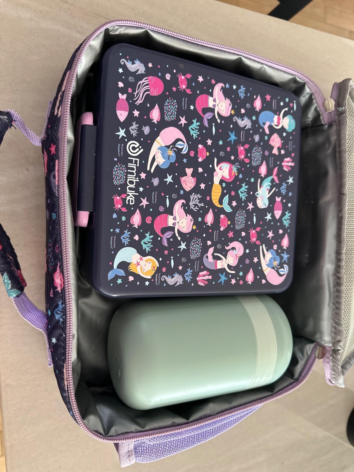 Bentgo Snack Cup - Reusable Snack Container with Leak-Proof Design, Toppings Compartment, and Dual-Sealing Lid, Portable & Lightweight for Work, Travel, Gym - Dishwasher Safe (Navy) customer photo 2