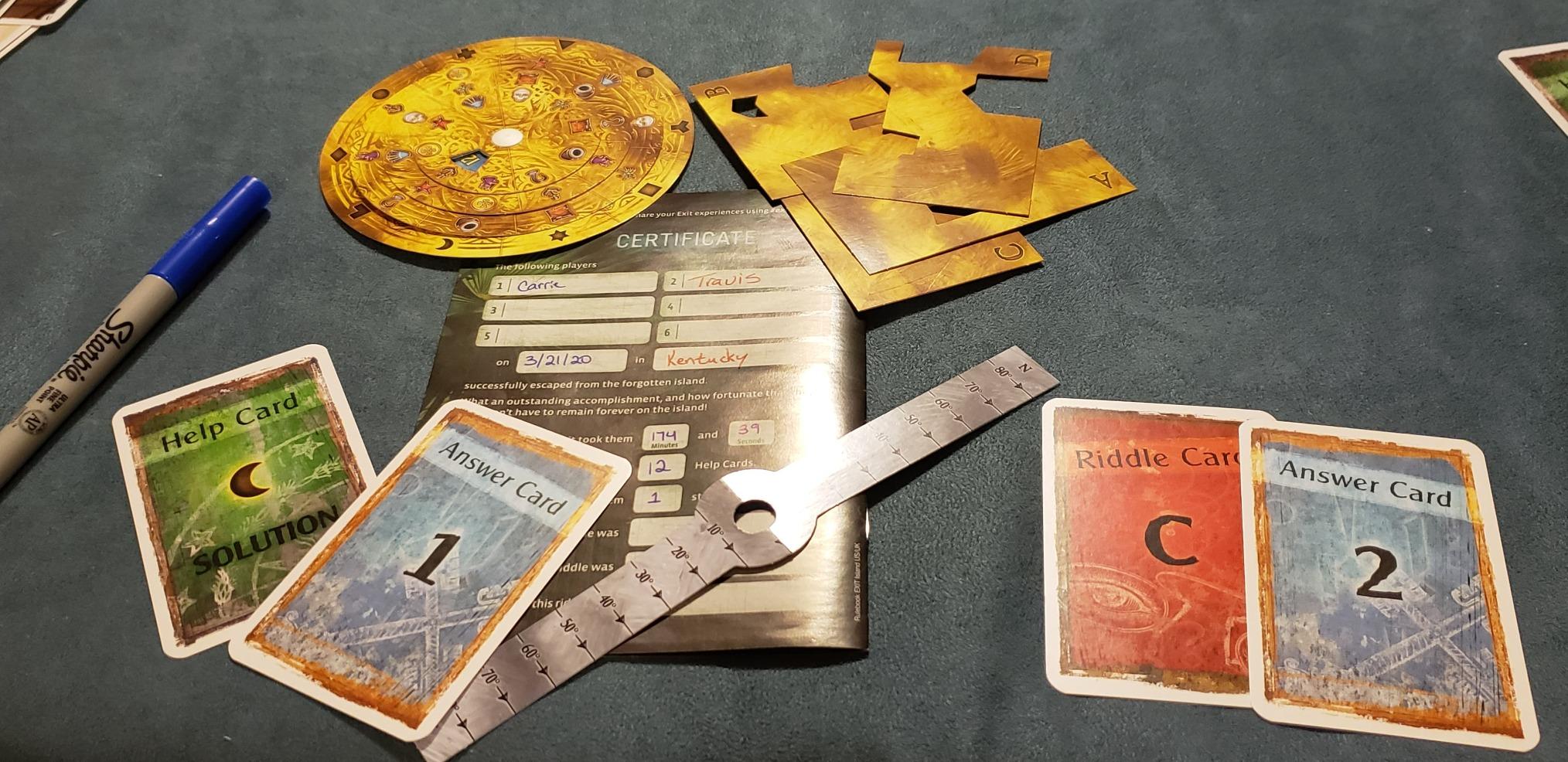 EXIT: The Professor's Last Riddle | Escape Room | Brainteasers | Mystery Solving | Treasure Hunt | Kosmos Game | at-Home Escape Room customer photo 2