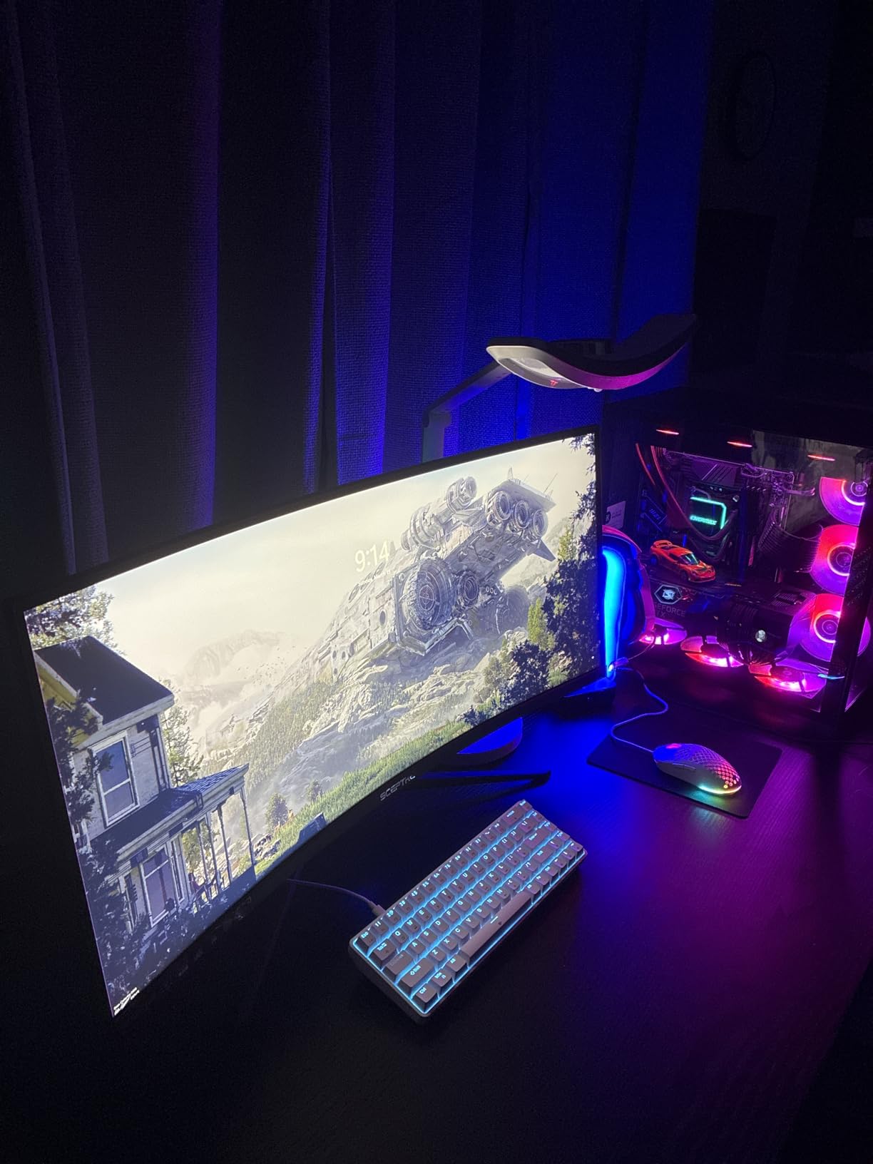 Sceptre 34-Inch Curved Ultrawide WQHD Monitor (3440x1440), R1500, up to 180Hz, 99% sRGB, 1ms customer photo 2