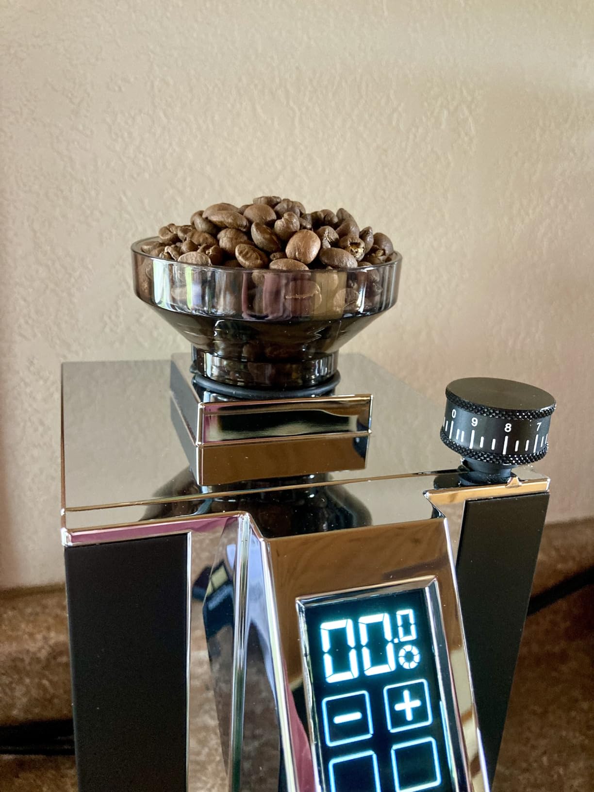 Single Dose Hopper Compatible with Eureka Mignon Espresso Coffee Grinder Silicone Bellow for Blow Out Residual Coffee Grounds (Heighten Hopper) customer photo 2