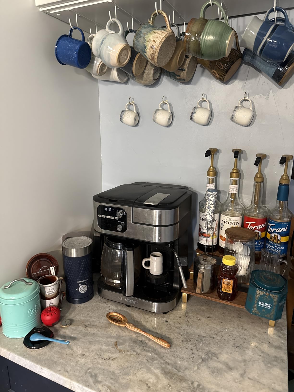 Cuisinart Coffee Center Barista Bar 4-in-1 Coffee Maker, Single-Serve Pods Compatible, Coffeemaker, Three Brewing Sizes, SS-4N1NAS, Black customer photo 2