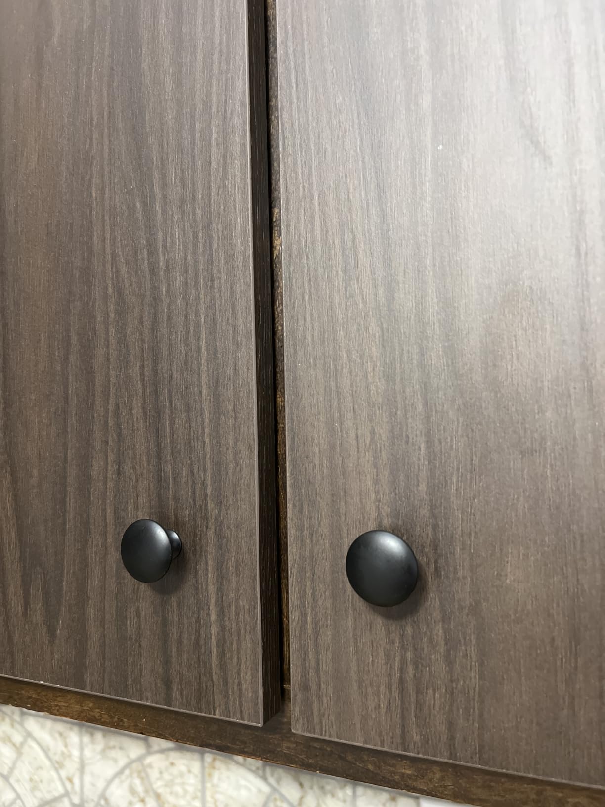 Romeda 18 Piece Drawer Hardware - Black 30mm Cabinet Knobs & Pulls for Dressers & Kitchens with Screw customer photo 2