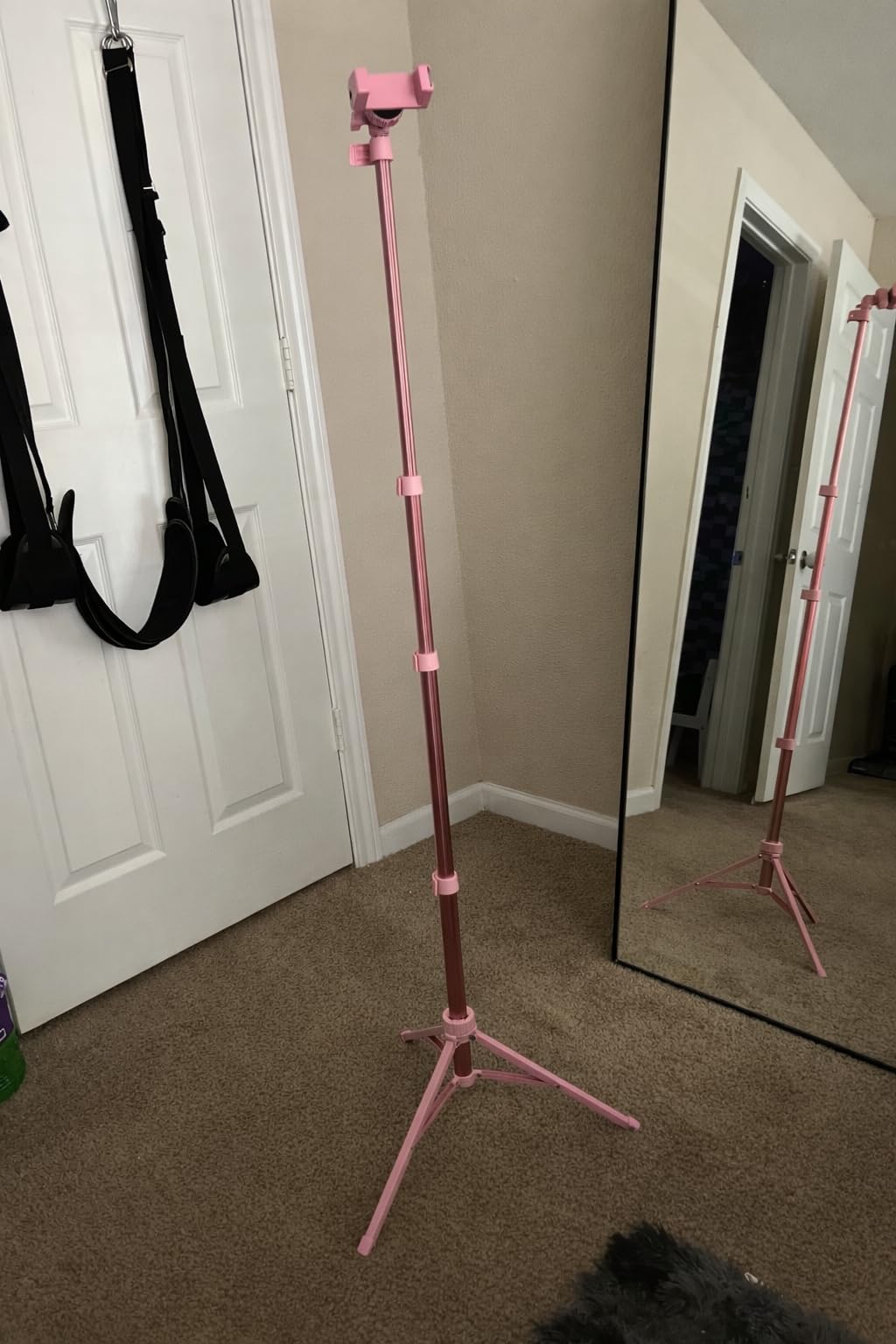UBeesize 92'' Cell Phone Tripod Stand with 16.5'' Gooseneck and Remote, Overhead Tripod with Adjustable 360°Ball Head & Phone Holder customer photo 1