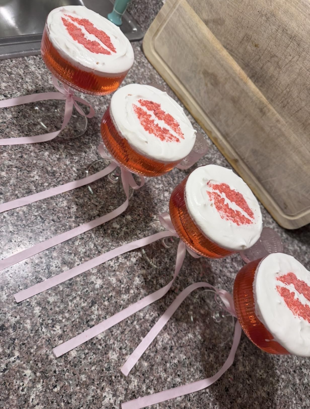 4 Pcs Ribbed Coupe Glasses, 10 oz Vintage Coupe Glass Set, Unique Martini Glass, Classic Cocktail Galssware, Bar Drinking Glasses Set Pefect for Cocktail, Wine, Champagne & Gift customer photo 1