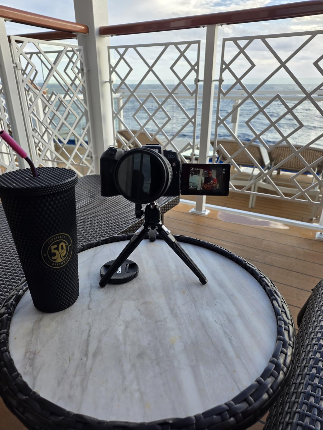 NEEWER Mini Metal Table Tripod with 360° Ball Head, Supports Vertical Recording and Handle, Portable Travel Tripod with 1/4 Inch Screw for Camera Mobile Phone Action Cam, Max. Load 3 kg, TP29 customer photo 2