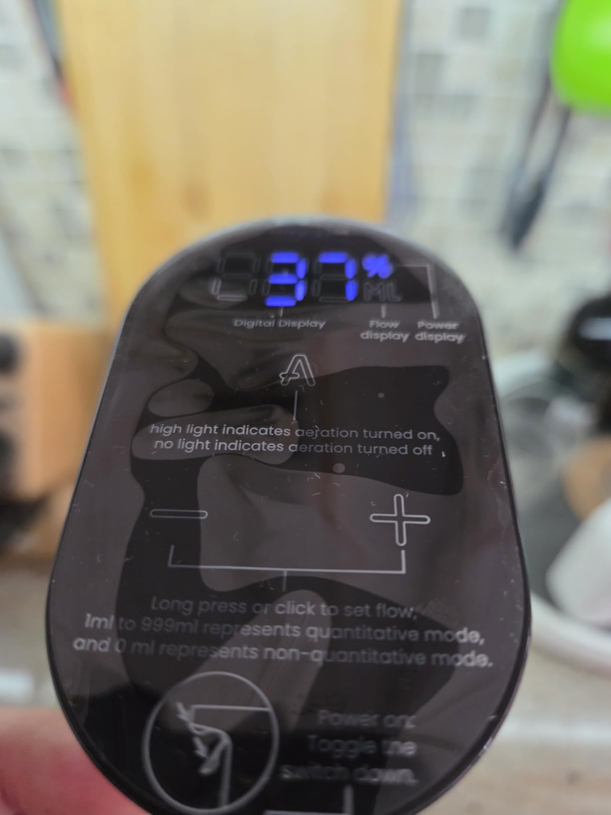 5-in-1 Electric Wine Decanter & Smart Liquor Dispenser with 1-999ml Precision Dosing customer photo 1