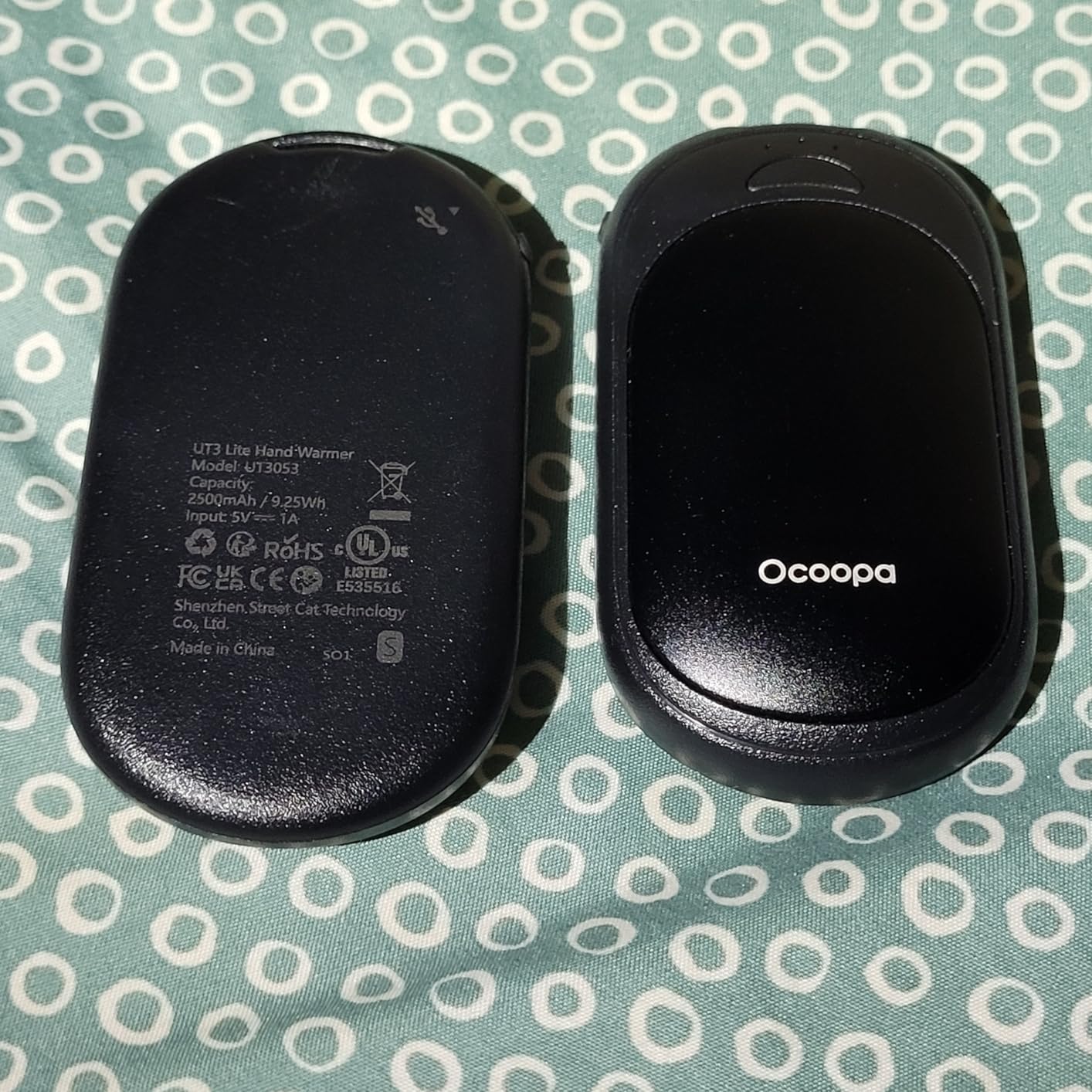 OCOOPA Magnetic Hand Warmers Rechargeable 2 Pack, UL Safety Heat 100-126°F, 3-Settings, Pocket-Sized, Max. 8 Hrs Long Lasting,Great for Raynauds, Golf, Hunting, Camping, Gifts for Men Women, UT3 Lite customer photo 2