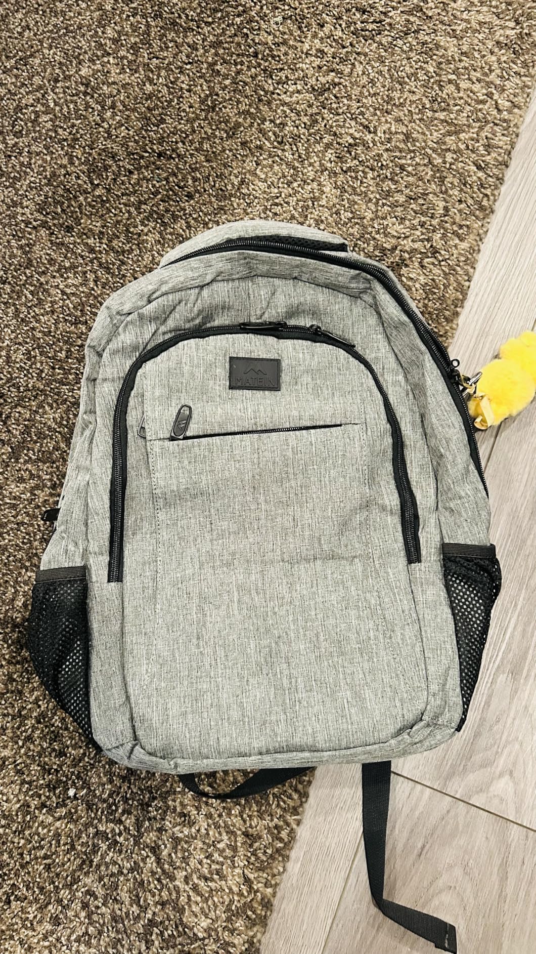MATEIN Slim Laptop Backpack, Anti Theft 15.6 inch Computer Travel Backpack for Work Underseat Personal Item, Sturdy Water Resistant Daily Rucksack Bag Gifts for Men & Women, Peacock Blue customer photo 2