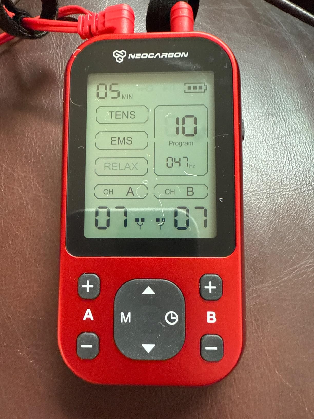 TENS Unit Muscle Stimulator Pro for Back Pain Relief, Shoulder Recovery and Physical Therapy, Electronic EMS Massager Machine with PMS Pulse customer photo 2