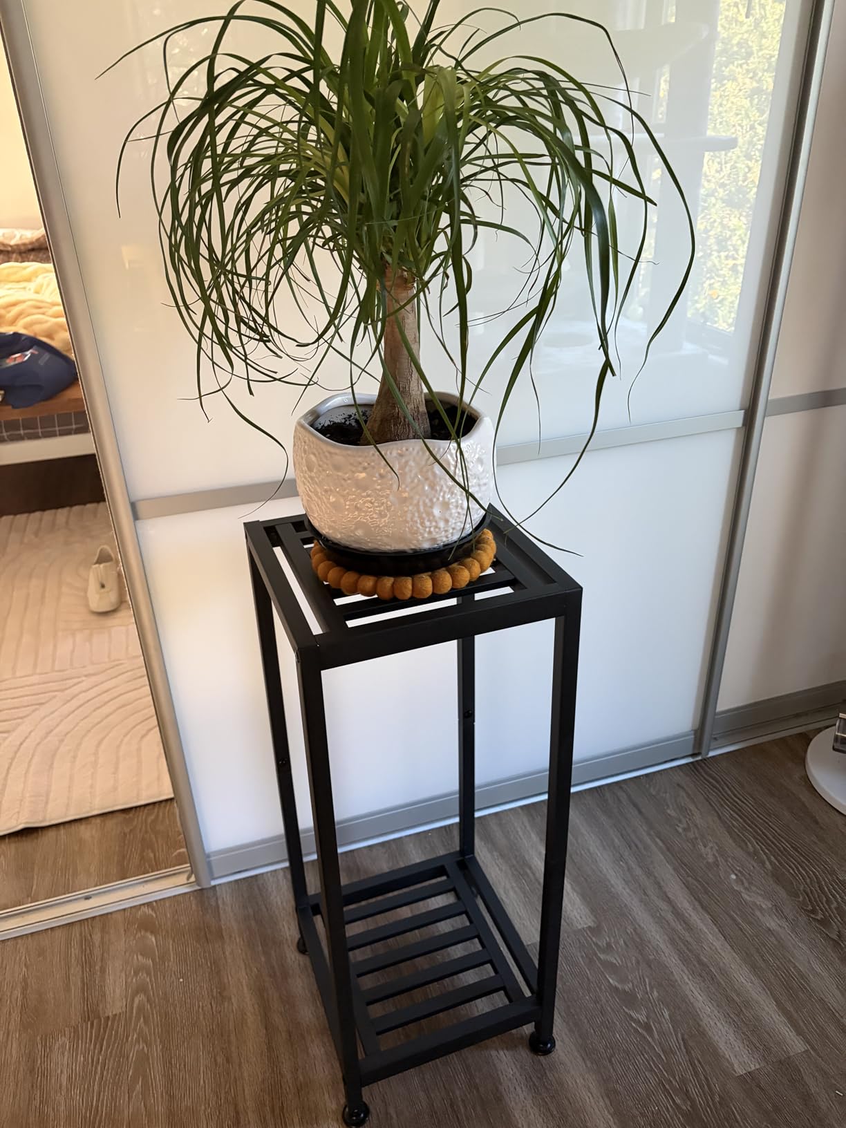 Lilybud--lily Plant Stand Indoor Outdoor Heavy Duty Wrought Iron Pedestal Stands Metal Plant Stand Decorative Flower Stand for Patio Garden Deck Living Room customer photo 2