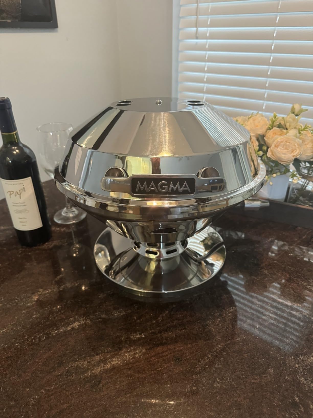Magma C10-105 Beach Fire Gas Grill | Portable Gas Beach BBQ | Compact Propane Grill | Outdoor Cookout Grill customer photo 1