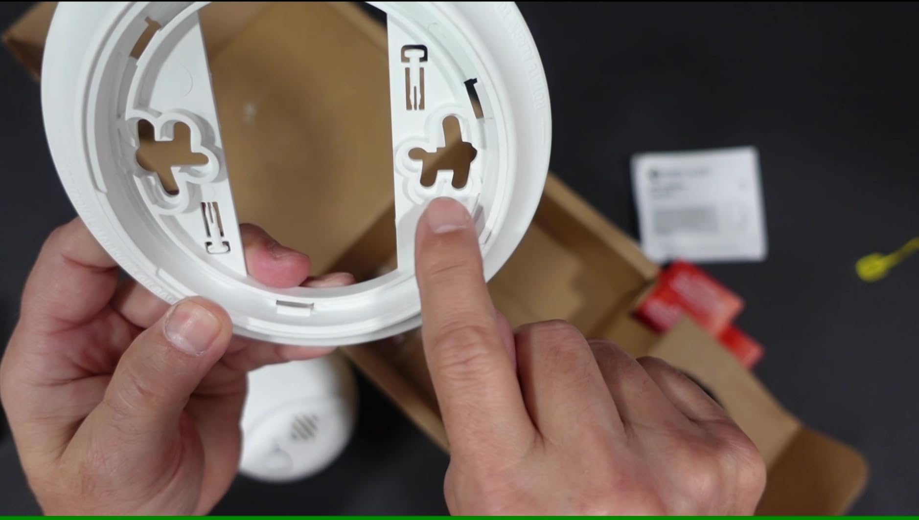 First Alert Smoke Alarm, 10-Year Sealed Battery Detector with Test & Silence Button, SMI110 customer photo 2